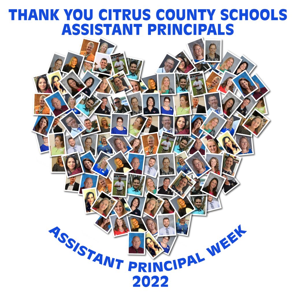 Principal Week Thomas Talks on Citrus County Schools - Happy Assistant Principals Week ...
